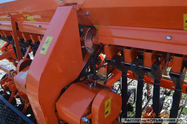 Сеялка зерновая Фаворит-СЗФ разные захваты, редуктор и вариатор