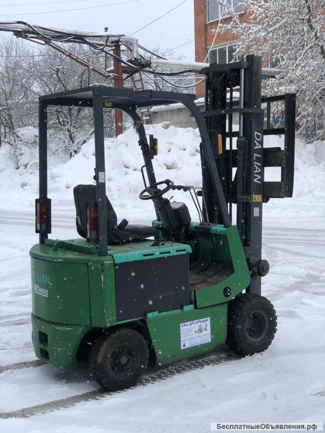 Бу электрический погрузчик Dalian 1500 кг