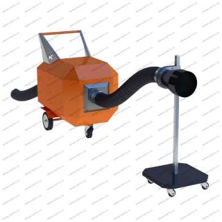 Устройство для вытяжки газов мобильное