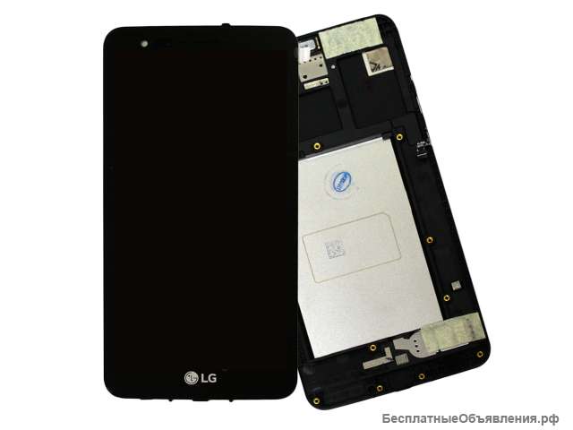 LG K4/X230/ACQ89593803 черный дисплей в рамке