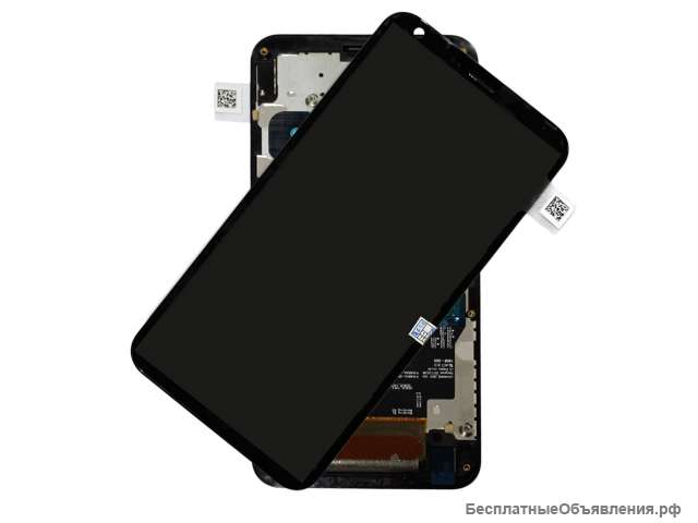 LG Q6/M700/ACQ90078701 черный дисплей в рамке