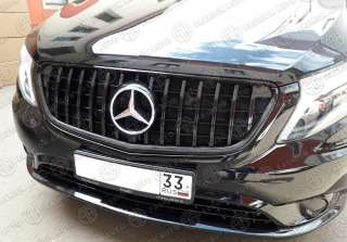 Решетка радиатора gt mercedes vito мерседес вито
