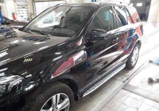 Пороги Mercedes GLE 166 mercedes gle 166 мерседес