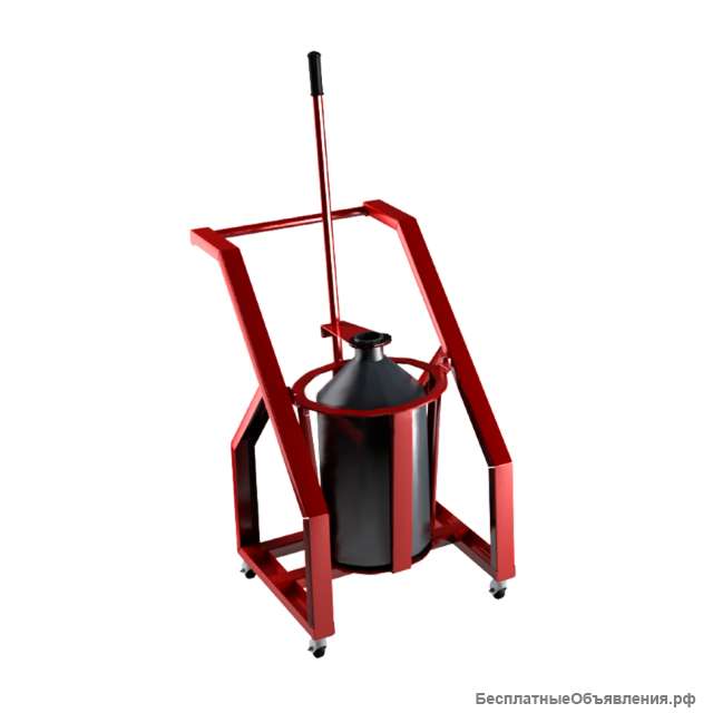 Разливатель кислоты на колёсном ходу