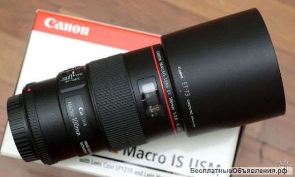 Объектив canon ef 100mm f/2.8l macro is usm