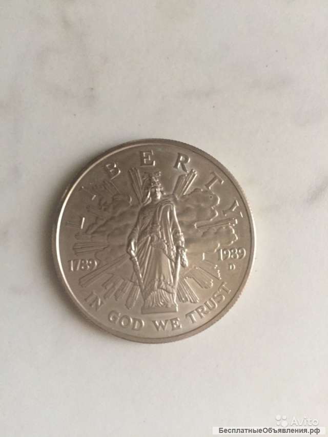 1 доллар 1989 год