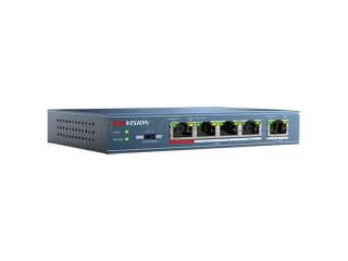 Коммутатор Hikvision 8 PoE 10/100M RJ-45, 1 uplink порт 100М