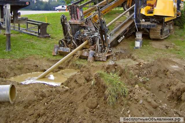 Выполенние проколов, услуги ГНБ