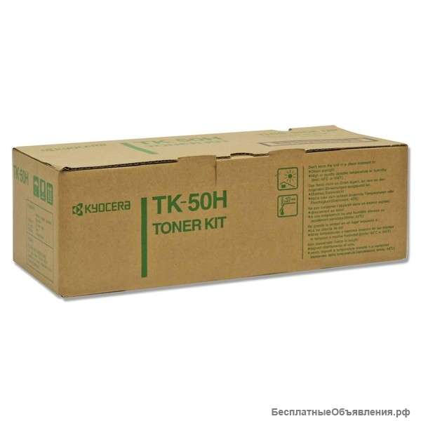 Тонер-картридж KYOCERA-MITA TK-50H, оригинальный, лазерный, 19000 стр