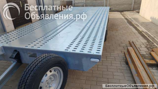 Прицеп-лафета для перевозки грузов автомобиля или другой техники