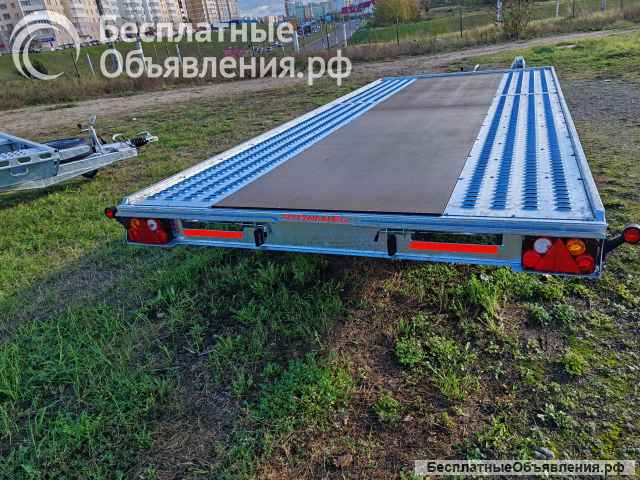 Прицеп-лафета для перевозки грузов автомобиля или другой техники