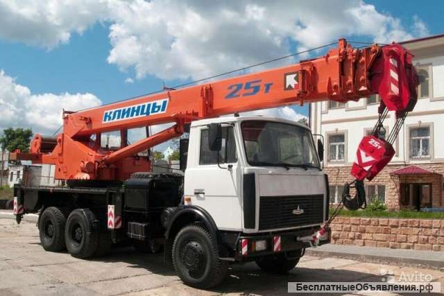 Требуется автокрановщик-механик