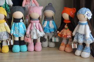 Интерьерные куклы ручной работы