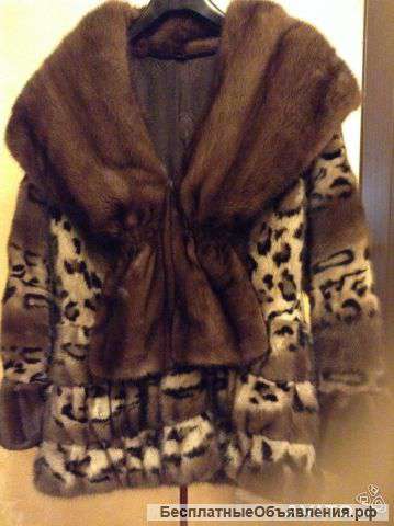 Норковая шуба Италия