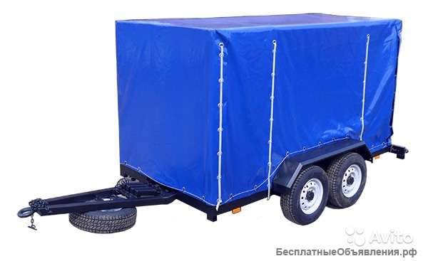 Прицеп фирмы "Дортех-прицеп" г. Белгород, грузоподъемность 2,5 тонны