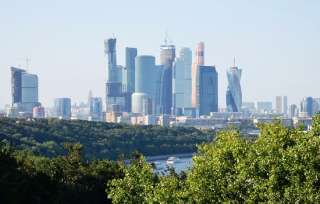 1-2 комнатную квартира в видом на москва-сити