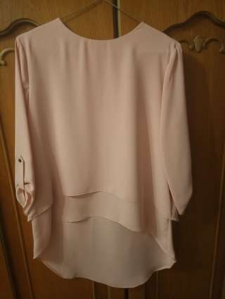 Розовая блуза бренда Roxelan (Турция). премиум класс