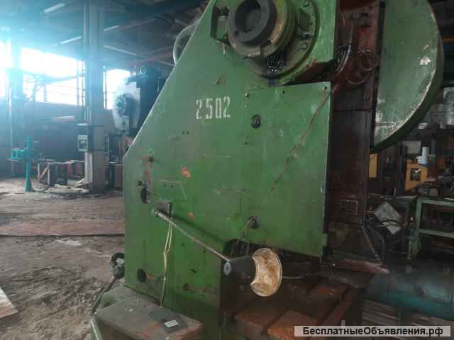 Кривошипный механический пресс КД2326К. (усилие 40т)