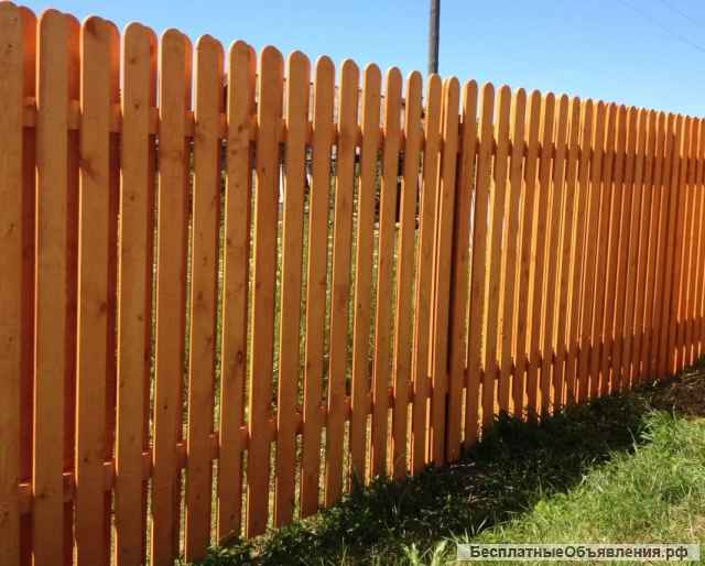 Оперативный монтаж забора из любого материала