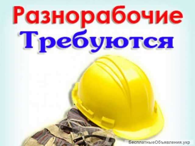 Требуются физически крепкие разнорабочие