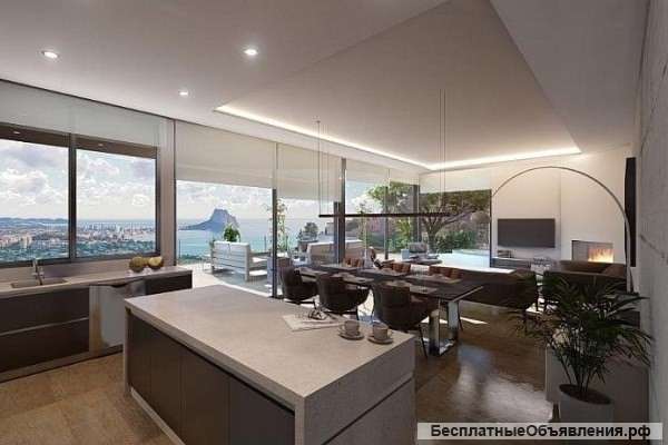 Недвижимость в Испании, Новая вилла в Кальпе, Коста Бланка, Испания