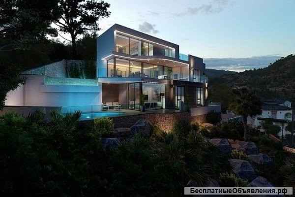 Недвижимость в Испании, Новая вилла в Кальпе, Коста Бланка, Испания