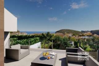 Недвижимость в Испании, Новые бунгало с видами на море от застройщика в Кумбре Дель Соль