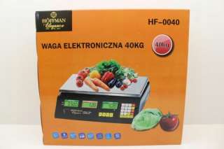 Весы новые торговые электронные 40 кг
