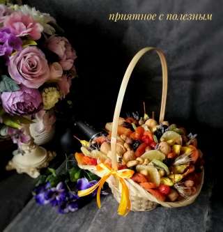 Съедобные вкусные букеты и боксы