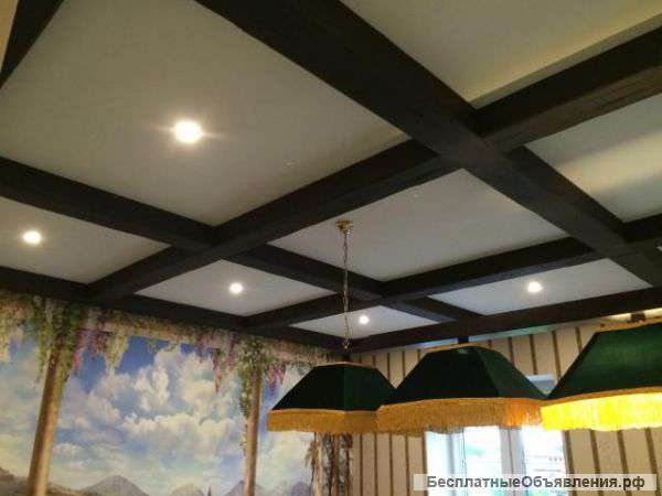 Натяжные потолки в Москве и области за один день