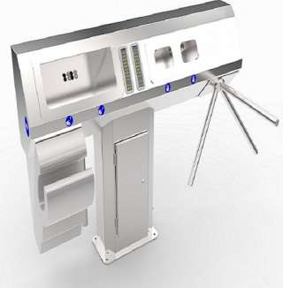 Станция гигиены / Санпропускник для рук ASP-H-04