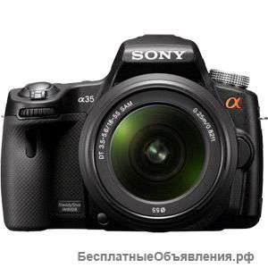 Sony SLT - A35 + объектив SAL 1855