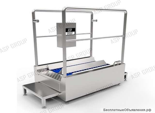 Мойка для обуви проходная ASP-L-08