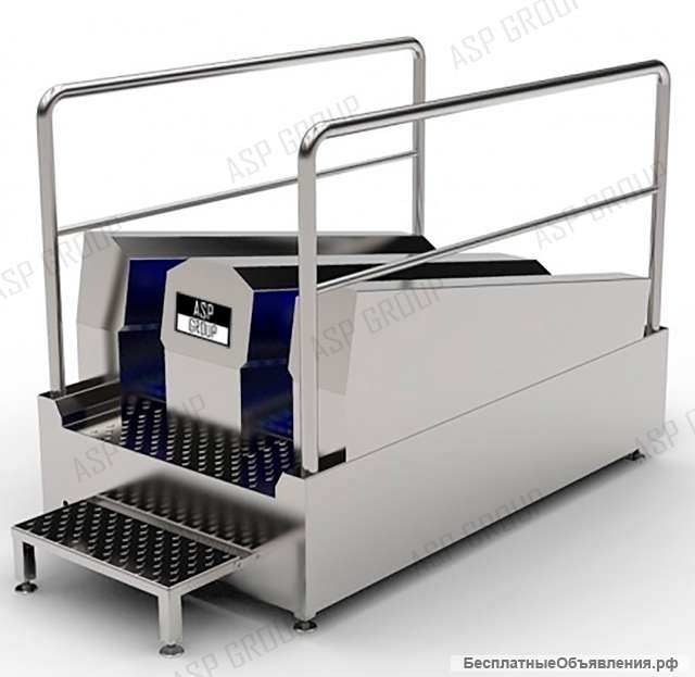 Мойка для обуви проходная ASP-L-11