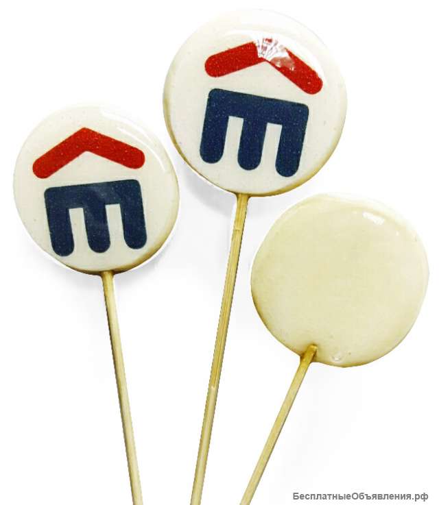 Вкусная реклама: печать на леденцах