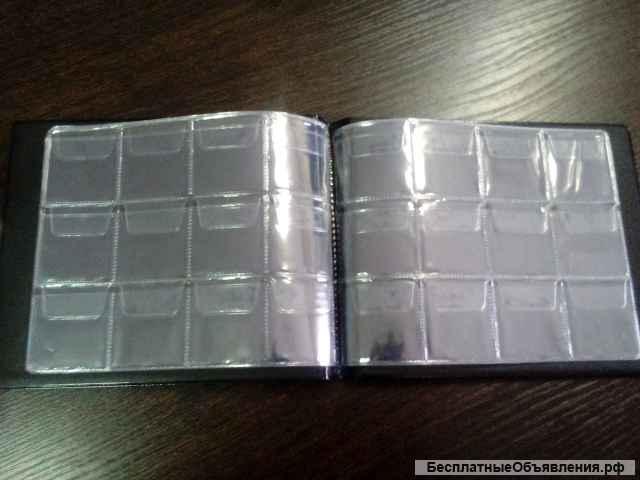 Альбом для монет, на 72 монеты