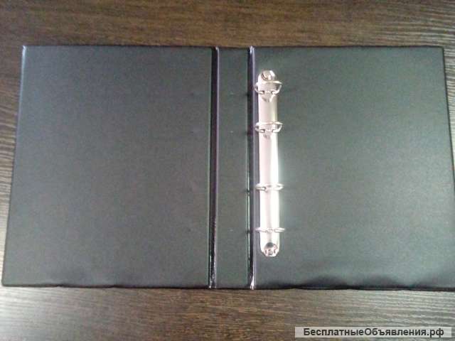 Альбом для монет, на кольцах, без листов