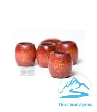 Бусинки для афропричёсок КОРИЧНЕВЫЕ, 1,5см