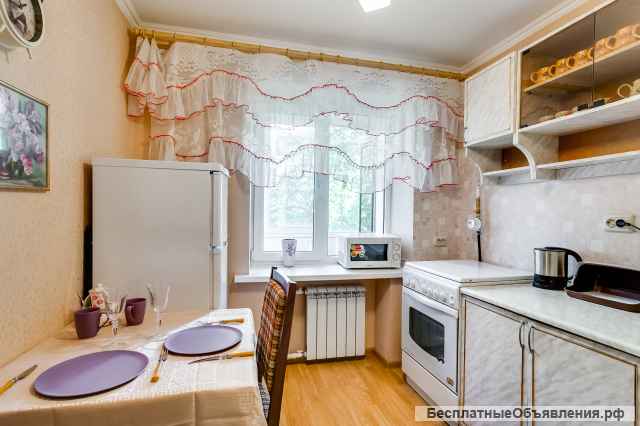 Уютная квартира посуточно рядом с Эксимер