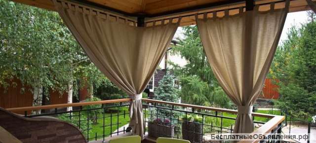 Уличные шторы всех видов lля веранд, террас, дач, беседок