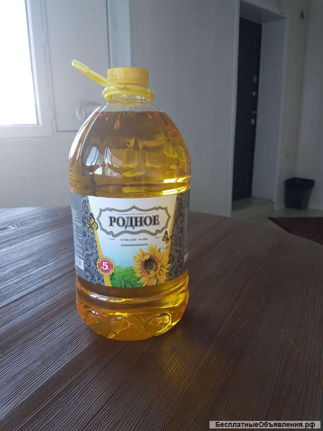 Масло подсолнечное рафинированное