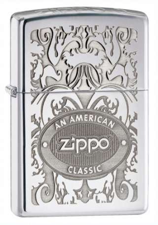 Зажигалка Zippo 24751 American Classic Crown Stamp