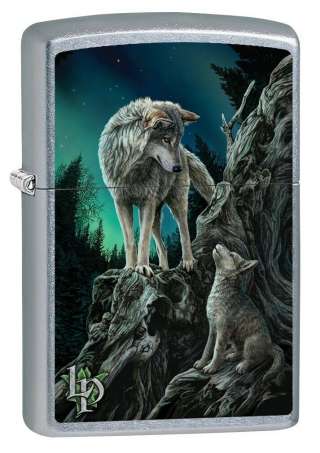 Зажигалка Zippo 80088 Lisa Parker Wolf with Cub