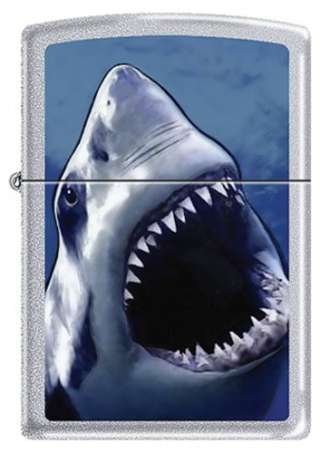 Зажигалка Zippo BS White Shark
