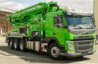 Автобетононасосов Putzmeister