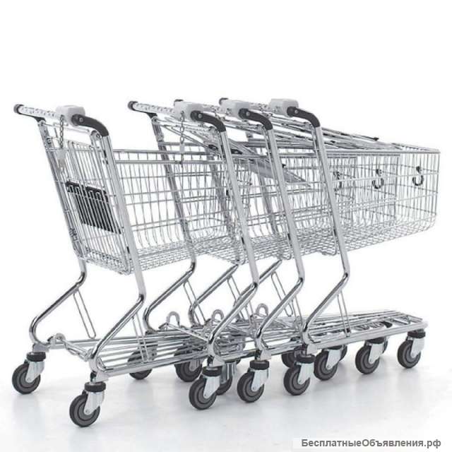 Куплю покупательские тележкии бу