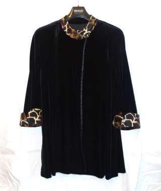 Эффектный бархатный жакет