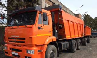 Аренда самосвала Камаз 6520