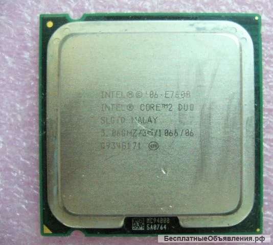 Процессор Intel Core 2 Duo E7600