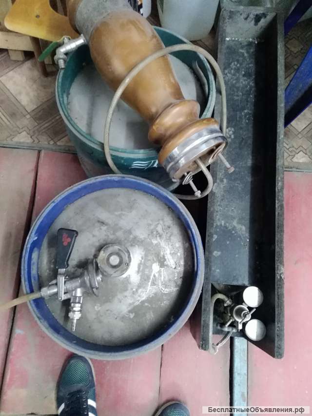 Пивное оборудование для розлива пива из кег